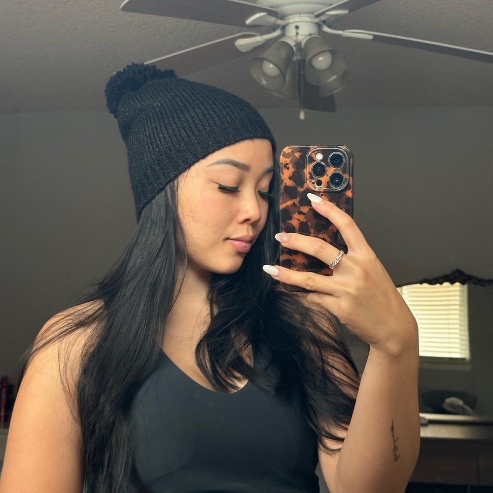 H&M Black Knit Beanie